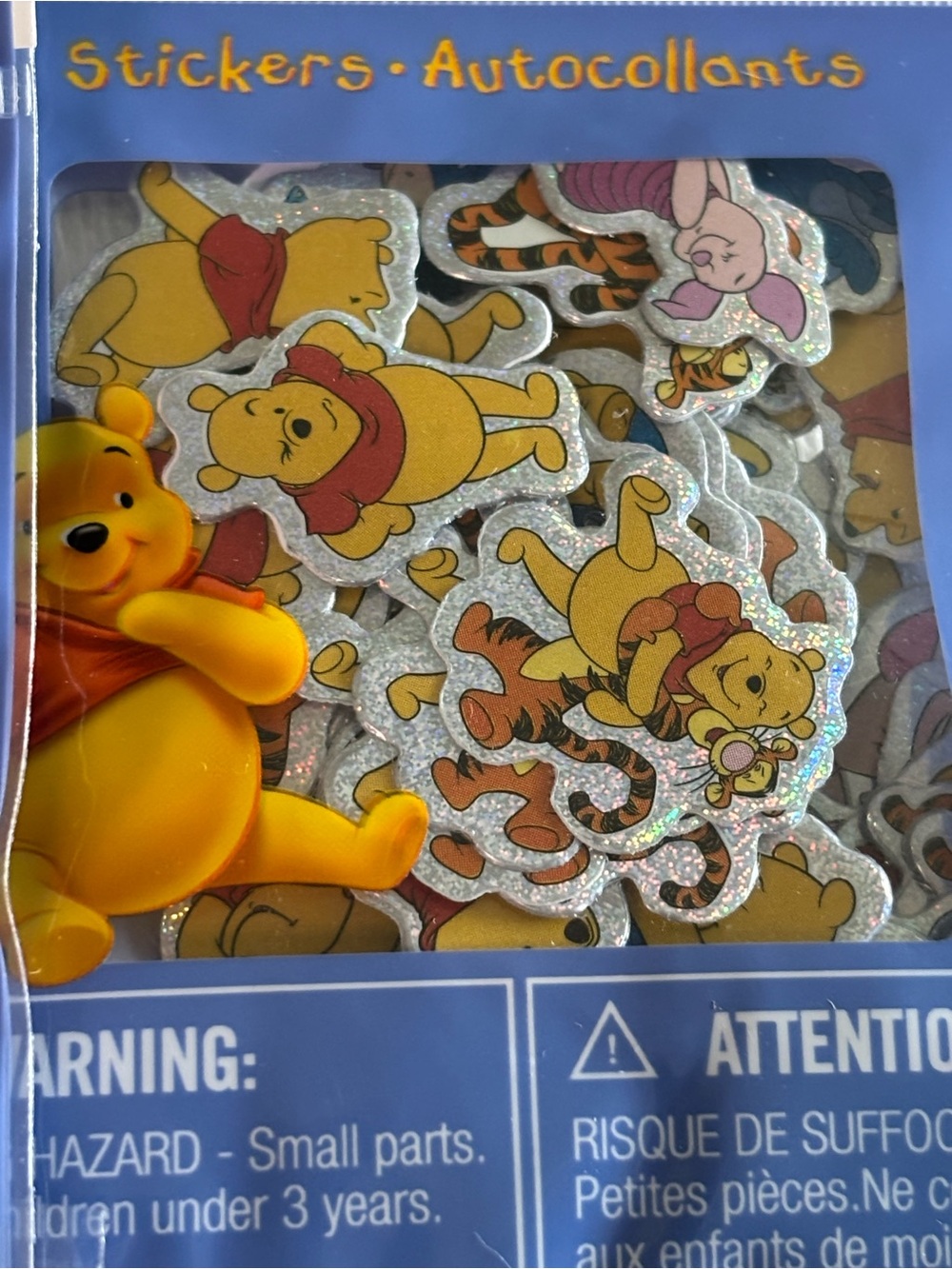 Disney Winnie the Pooh Holographic Sticker Pack – 100 Stickers
